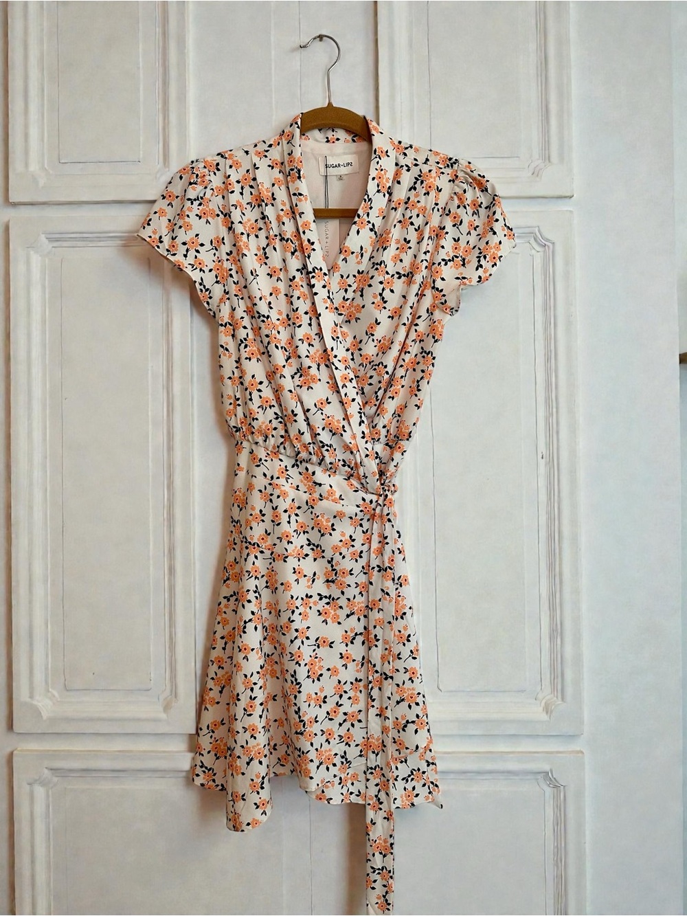 Sugarlips Floral Wrap Dress